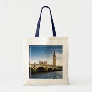 Monumenten Big Ben, London England Tote Bag