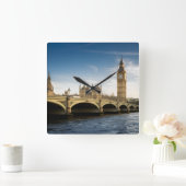 Monumenten Big Ben, London England Vierkante Klok (Huis)