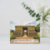 Monumenten bij Hampi - Underground Shiva Temple Briefkaart (Staand voorkant)