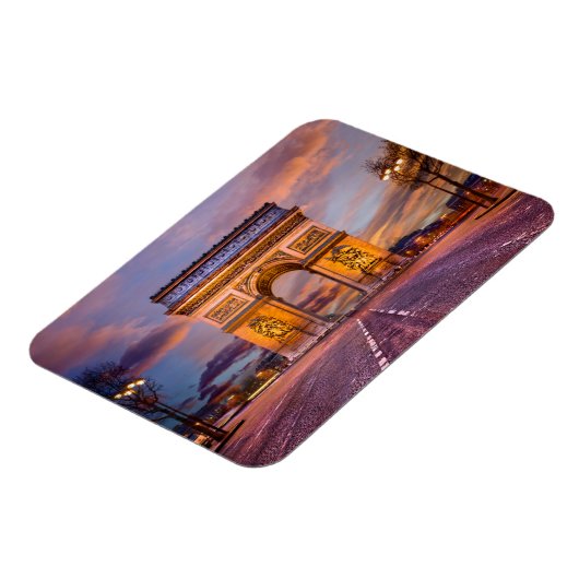 Monumenten Boog van Triomphe, Parijs Frankrijk Magneet (Linkerzijde)