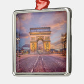 Monumenten Boog van Triomphe, Parijs Frankrijk Metalen Ornament (Links)