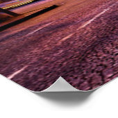 Monumenten Boog van Triomphe, Parijs Frankrijk Poster (Hoek)