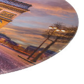 Monumenten Boog van Triomphe, Parijs Frankrijk Snijplank (Hoek)