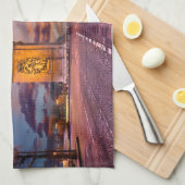 Monumenten Boog van Triomphe, Parijs Frankrijk Theedoek (Quarter Fold)