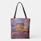 Monumenten Boog van Triomphe, Parijs Frankrijk Tote Bag (Achterkant)