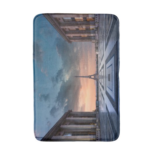 Monumenten De Eiffel Tower Badmat (Voorkant Verticaal)