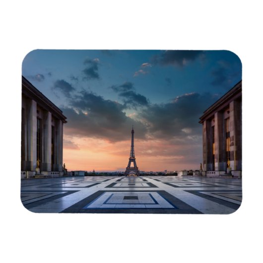 Monumenten De Eiffel Tower Magneet (Horizontaal)