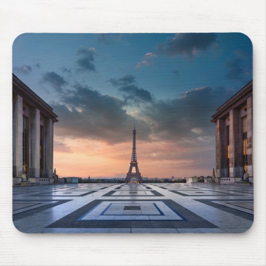 Monumenten De Eiffel Tower Muismat (Voorkant)