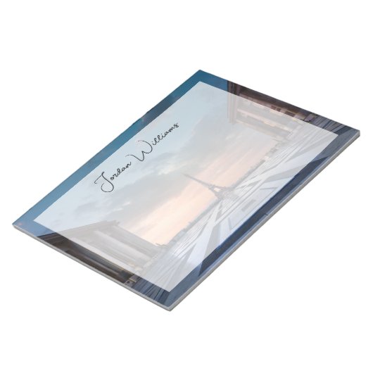 Monumenten De Eiffel Tower Notitieblok (Schuin)