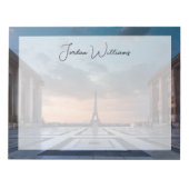 Monumenten De Eiffel Tower Notitieblok (Voorkant)