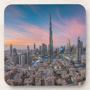 Monumenten Dubai Cityscape Bier Onderzetter