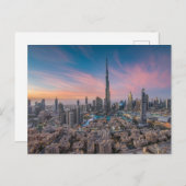 Monumenten | Dubai Cityscape Briefkaart (Voorkant / Achterkant)
