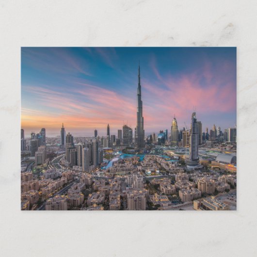 Monumenten | Dubai Cityscape Briefkaart (Voorkant)