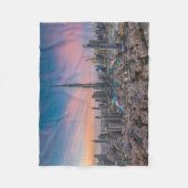 Monumenten | Dubai Cityscape Fleece Deken (Voorkant)