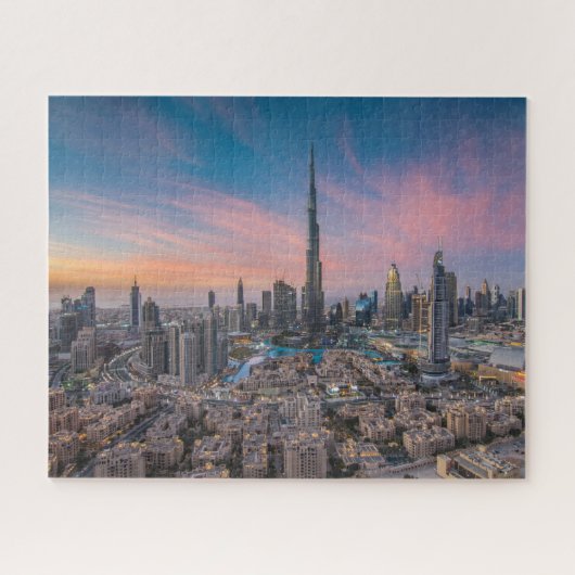 Monumenten | Dubai Cityscape Legpuzzel (Horizontaal)