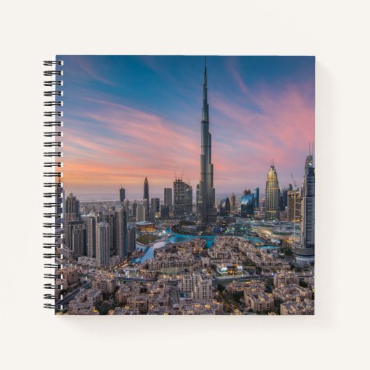Monumenten | Dubai Cityscape Notitieboek (Voorkant)