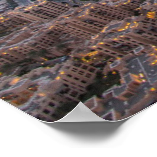 Monumenten | Dubai Cityscape Poster (Hoek)