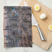 Monumenten | Dubai Cityscape Theedoek (Quarter Fold)