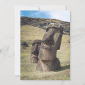 Monumenten | Easter Island, Chile Bedankkaart (Voorkant)