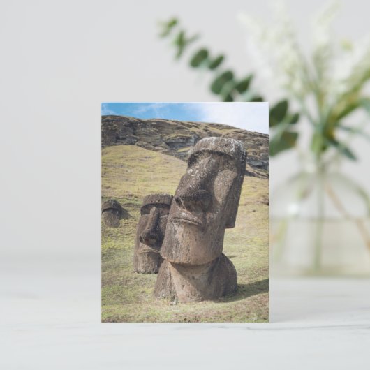 Monumenten | Easter Island, Chile Briefkaart (Staand voorkant)