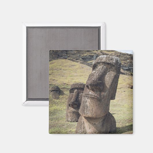 Monumenten | Easter Island, Chile Magneet (Voorkant / Achterkant)