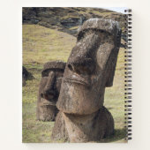 Monumenten | Easter Island, Chile Notitieboek (Achterkant)