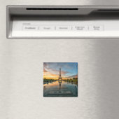 Monumenten Eiffel Tower Sunrise Magneet (Insitu (Vaatwasser))