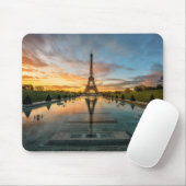 Monumenten Eiffel Tower Sunrise Muismat (Met muis)