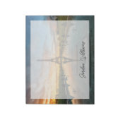 Monumenten Eiffel Tower Sunrise Notitieblok (Linkerzijde)