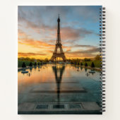 Monumenten Eiffel Tower Sunrise Notitieboek (Achterkant)