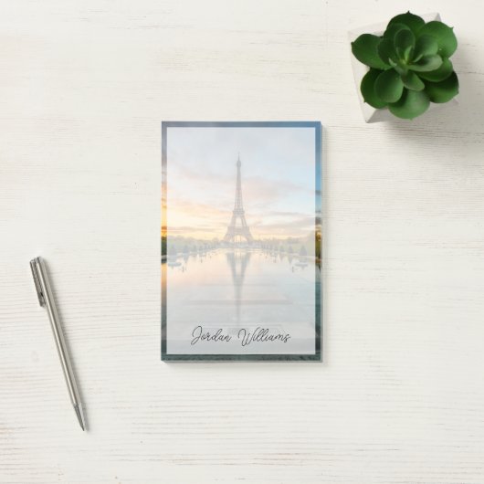 Monumenten Eiffel Tower Sunrise Post-it® Notes (Kantoor)