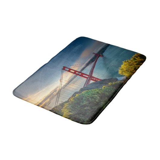 Monumenten | Golden Gate San Francisco Badmat (Gekanteld)