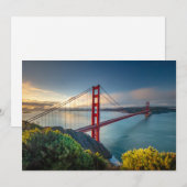 Monumenten | Golden Gate San Francisco Bedankkaart (Voorkant / Achterkant)