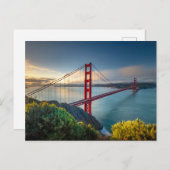Monumenten | Golden Gate San Francisco Briefkaart (Voorkant / Achterkant)