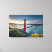 Monumenten | Golden Gate San Francisco Canvas Afdruk (Voorkant)