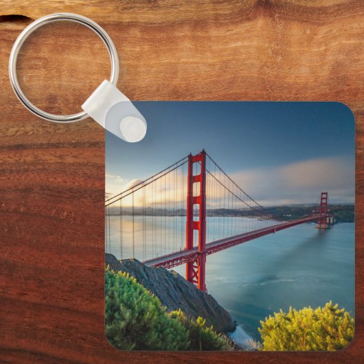 Monumenten | Golden Gate San Francisco Sleutelhanger (Voorkant)