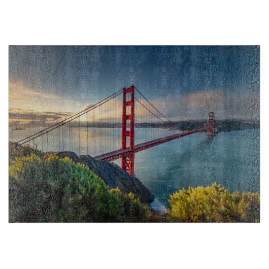 Monumenten | Golden Gate San Francisco Snijplank (Voorkant)