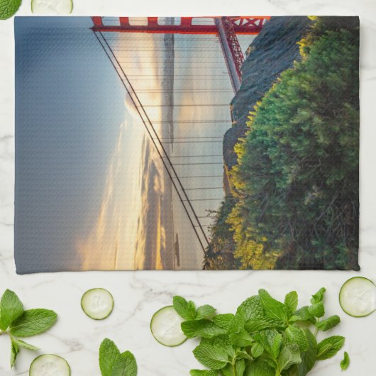 Monumenten | Golden Gate San Francisco Theedoek (Gevouwen)