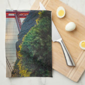 Monumenten | Golden Gate San Francisco Theedoek (Quarter Fold)