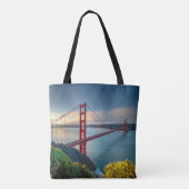 Monumenten | Golden Gate San Francisco Tote Bag (Achterkant)