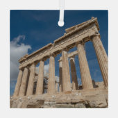 Monumenten Greece Glas Ornament (Achterkant)