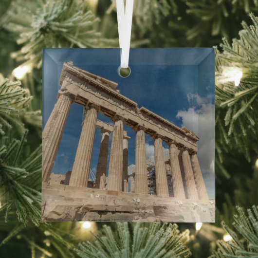 Monumenten Greece Glas Ornament (Insitu)
