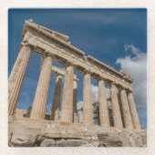 Monumenten Greece Glazen Onderzetter (Voorkant)