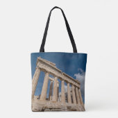 Monumenten Greece Tote Bag (Achterkant)