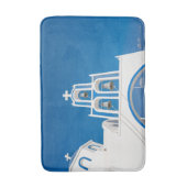 Monumenten | Greek Blue Dome Church Badmat (Voorkant Verticaal)