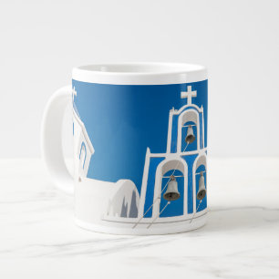 Monumenten   Greek Blue Dome Church Grote Koffiekop