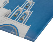 Monumenten | Greek Blue Dome Church Snijplank (Hoek)