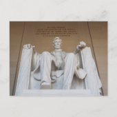 Monumenten | Het Lincoln Memorial Briefkaart (Voorkant)