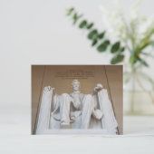 Monumenten | Het Lincoln Memorial Briefkaart (Staand voorkant)