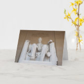 Monumenten | Het Lincoln Memorial Kaart (Gele Bloem)